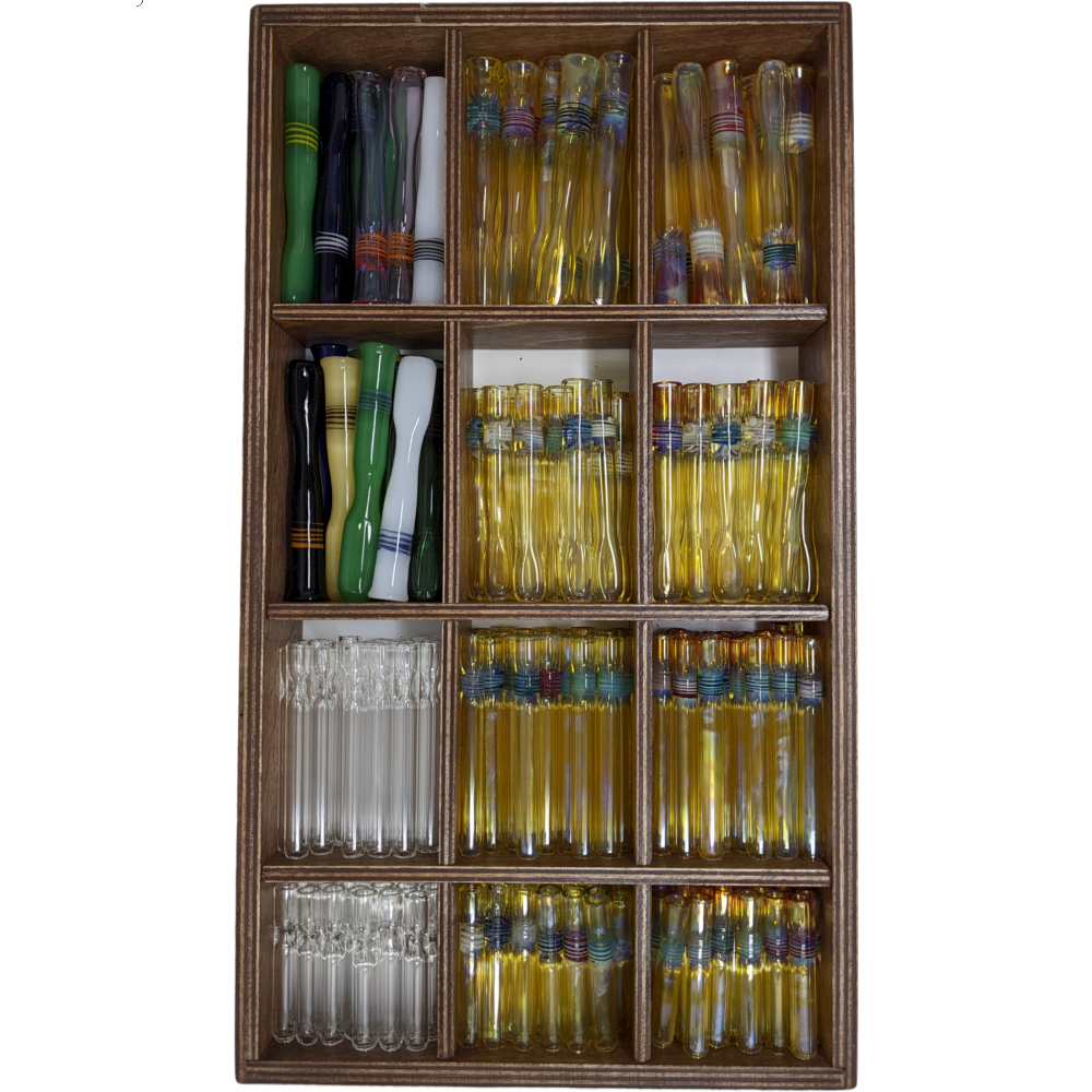 Key Glass Taster Tray (Display of 180) [KGDTT]